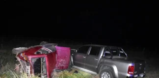 “Kino El Cantante” protagonizó accidente sobre Ruta 5