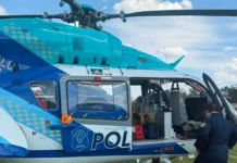 Traslado sanitario de un bebé al Hospital Posadas