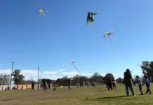 Exitosa barrileteada familiar
