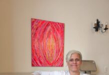 «Materia Sensible»: el universo intuitivo y textural de Deby Ruiz Cristobo desembarcó en el Colegio de Escribanos